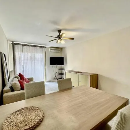 Mimosas -2 Rooms-terrace-city Center -air Conditioning Apartment
